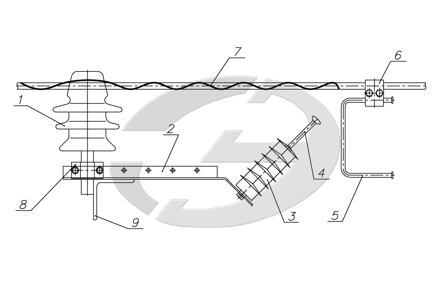 Устройство защиты от перенапряжений УЗПН-6-Ш 