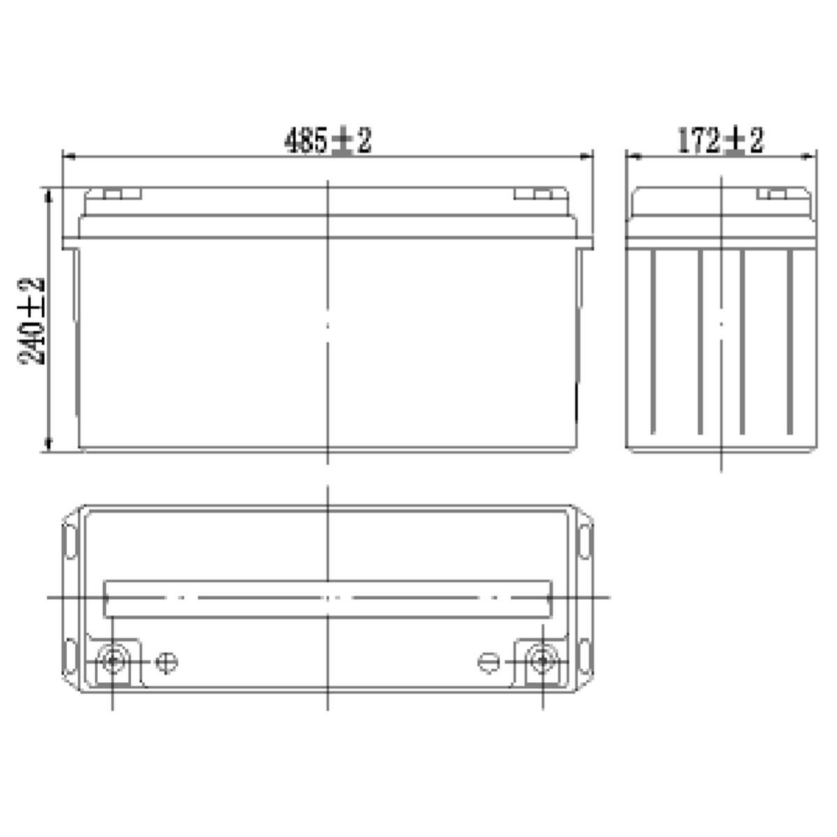 Аккумуляторная батарея MNB Battery MM 150-12